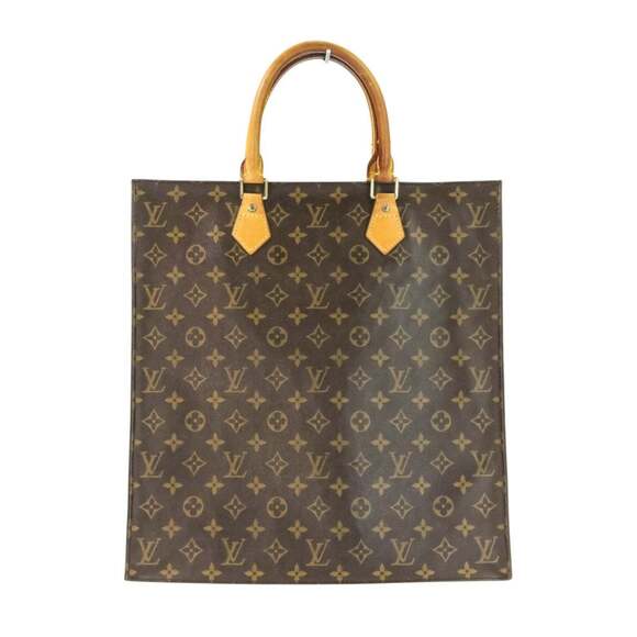 LOUIS VUITTON Authentic Brown Monogram Tote Bag